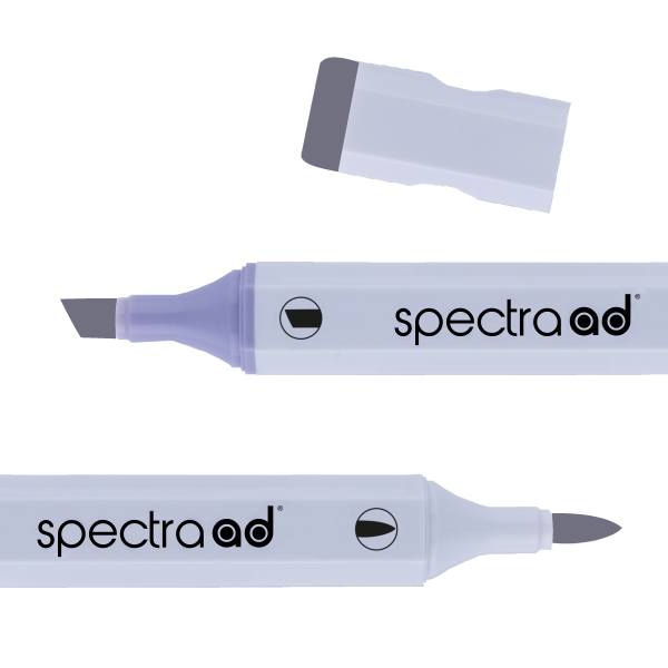 Маркер двосторонній Spectra AD 30 Прохолодний сірий 80%, 030-SADM