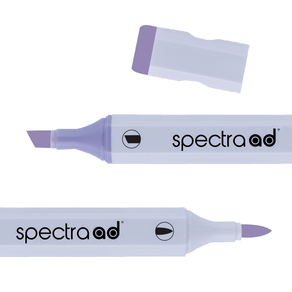 Маркер двосторонній Spectra AD 40 Ліловий, 040-SADM