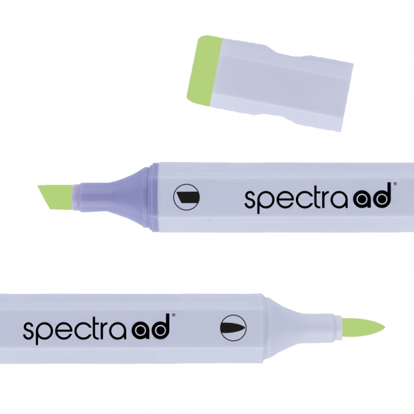 Маркер двосторонній Spectra AD 44 Зелене яблуко, 044-SADM