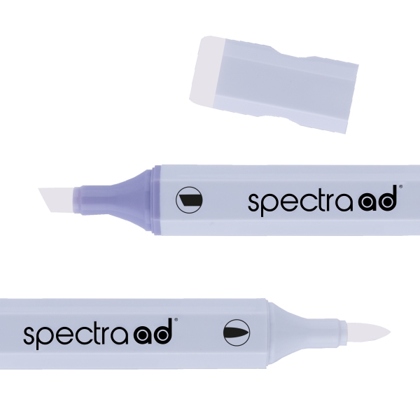 Маркер двухсторонний Spectra AD 65 Светлый барвинок, 065-SADM