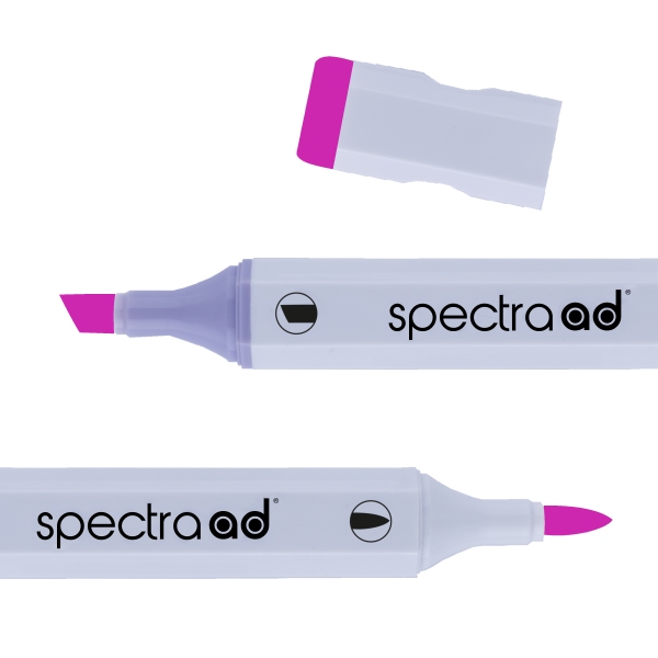 Маркер двухсторонний Spectra AD 77 Пурпурно-красный, 077-SADM