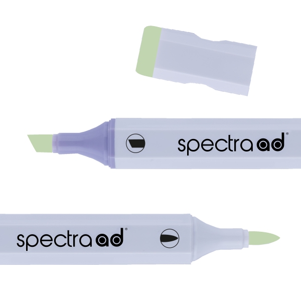 Маркер двосторонній Spectra AD 85 Зелений помидор, 085-SADM