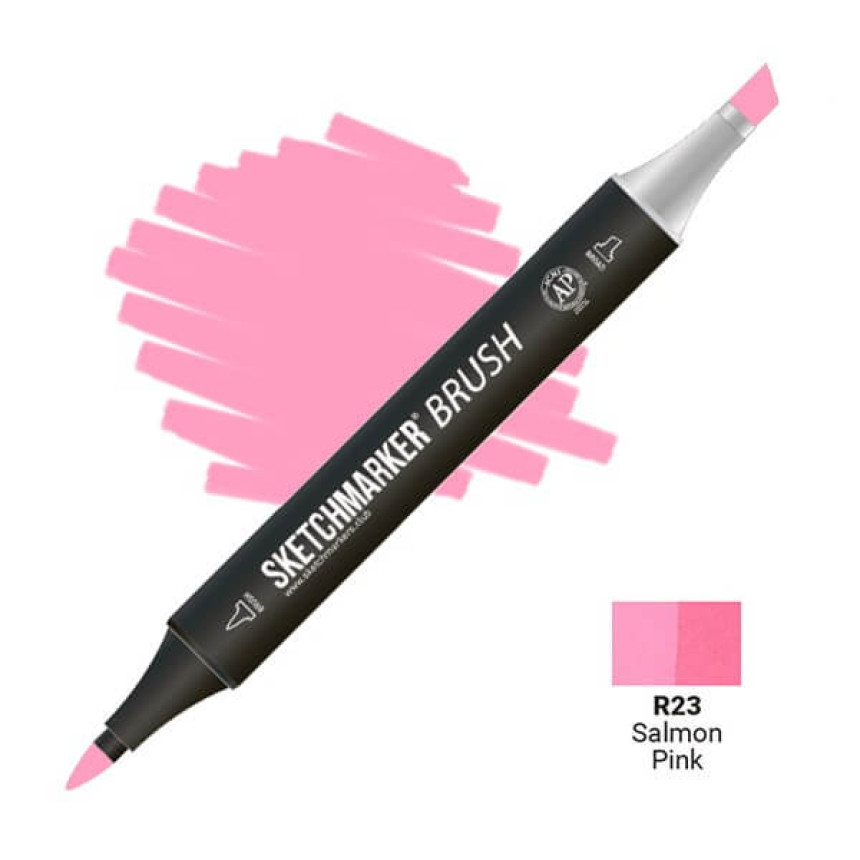 Маркер двосторонній SKETCHMARKER Brush Рожевий лососевий, SMB-R23