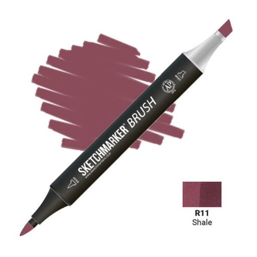 Маркер двухсторонний SKETCHMARKER Brush Сланец, SMB-R11
