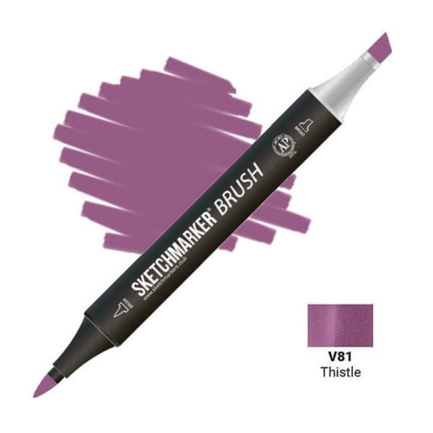 Маркер двухсторонний SKETCHMARKER Brush Чертополох, SMB-V81