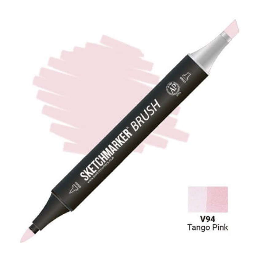 Маркер двусторонний SKETCHMARKER Brush Бледно-розовый, SMB-V94