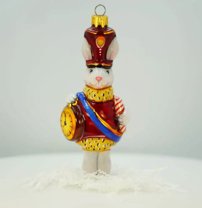 Іграшка ялинкова "Кролик новорічний", MarryChupmas