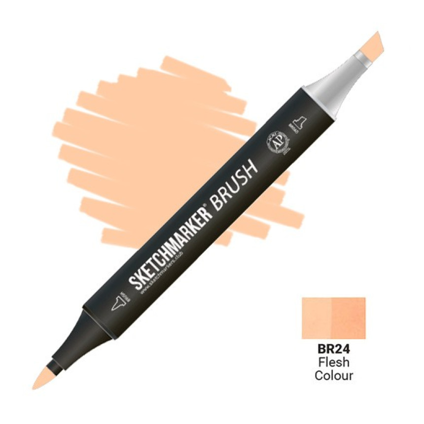 Маркер двосторонній SKETCHMARKER Brush Тілесний колір, SMB-BR24