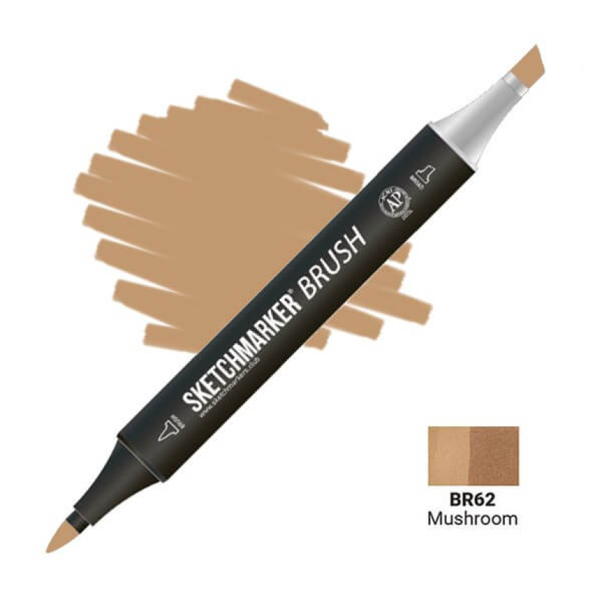 Маркер двосторонній SKETCHMARKER Brush Грибний, SMB-BR62