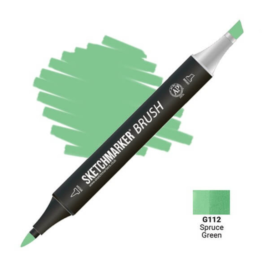 Маркер двосторонній SKETCHMARKER Brush Зелена ялина, SMB-G112
