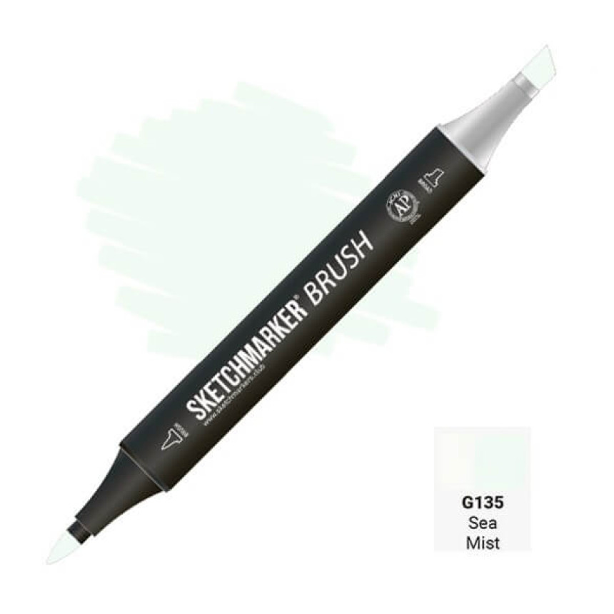 Маркер двосторонній SKETCHMARKER Brush Морська димка, SMB-G135