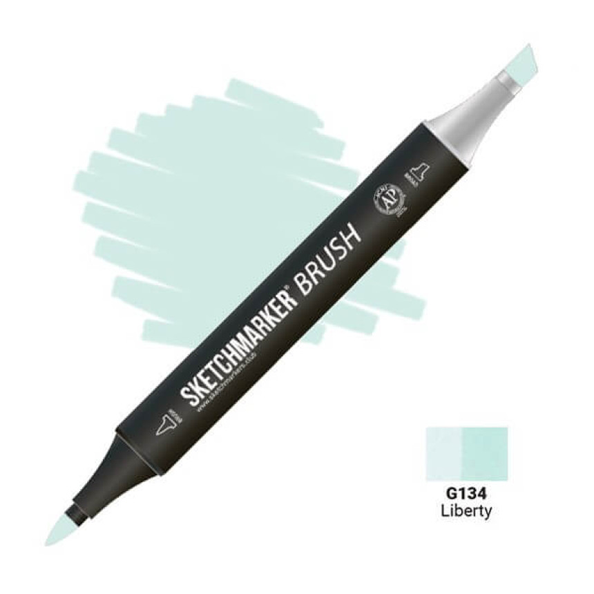 Маркер двосторонній SKETCHMARKER Brush Свобода, SMB-G134