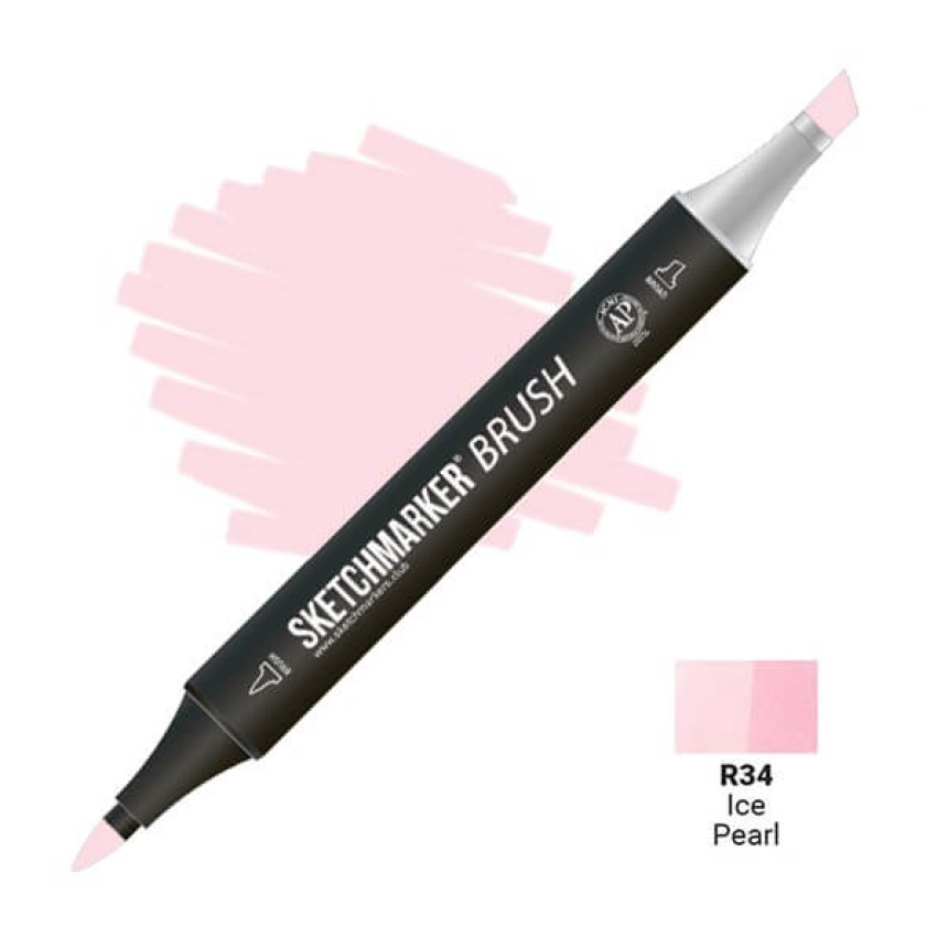 Маркер двосторонній SKETCHMARKER Brush Крижана перлина, SMB-R34