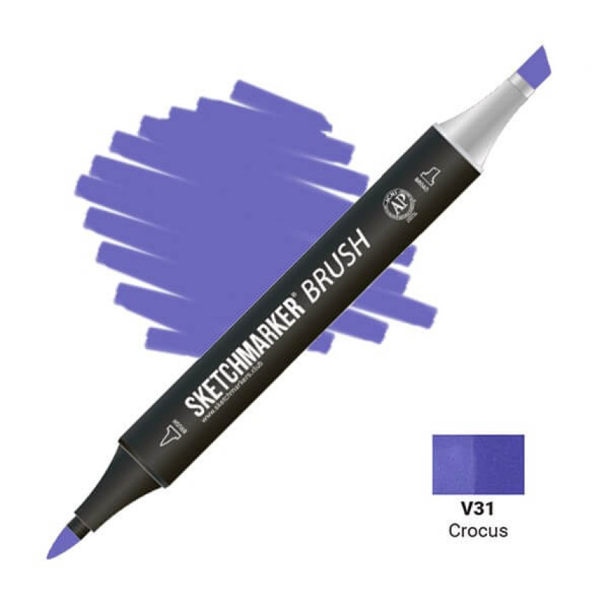 Маркер двосторонній SKETCHMARKER Brush Крокус, SMB-V31