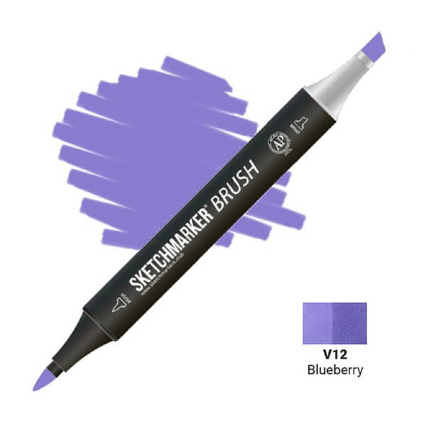 Маркер двосторонній SKETCHMARKER Brush Лохина, SMB-V12