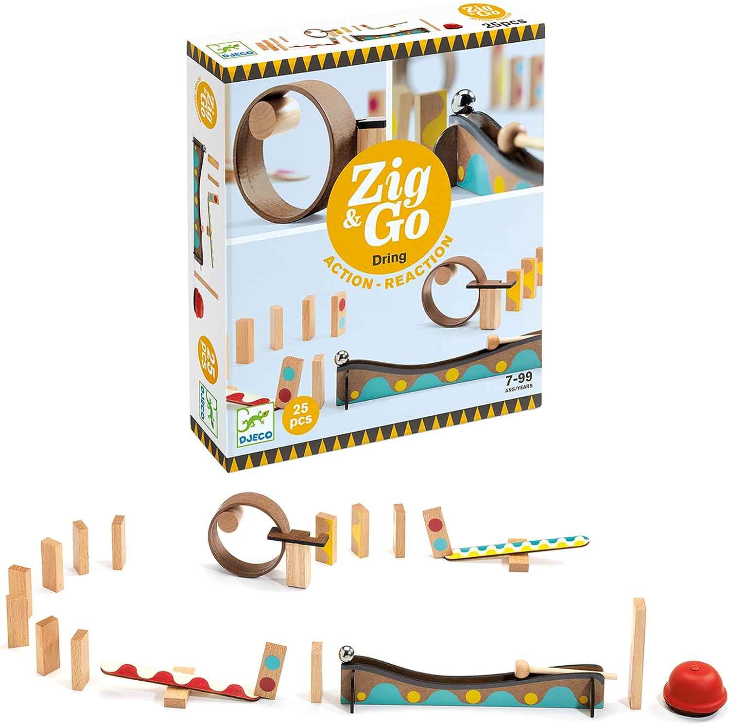 Конструктор Zig & Go (25 дет) DJECO, DJ05642 2