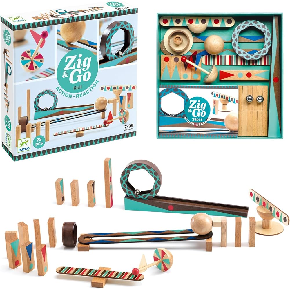 Конструктор Zig & Go (28 дет) DJECO, DJ05640 1