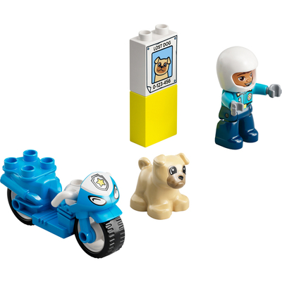 Конструктор Lego Duplo "Полицейский мотоцикл", 10967 2