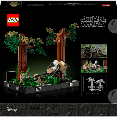 Конструктор Lego Star Wars Діорама "Погоня на спідері на Ендорі", 75353 1