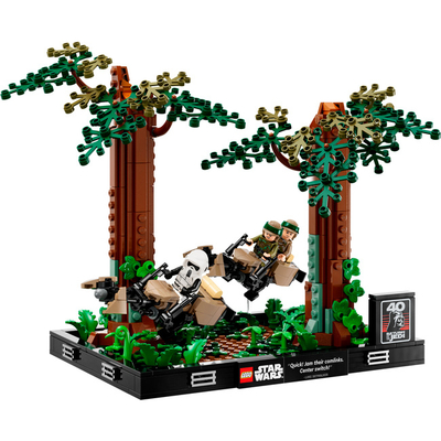 Конструктор Lego Star Wars Діорама "Погоня на спідері на Ендорі", 75353 2