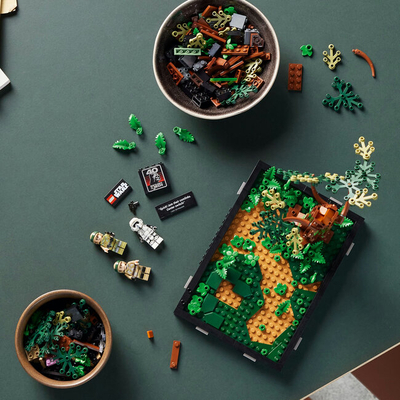 Конструктор Lego Star Wars Діорама "Погоня на спідері на Ендорі", 75353 3