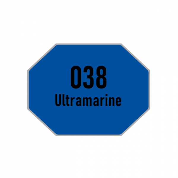 Маркер двосторонній Spectra AD 38 Ультрамарин, 038-SADM 1