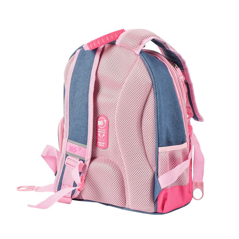 Рюкзак школьный YES S-30 Juno "Girls style", розовый/голубой, 558444 1