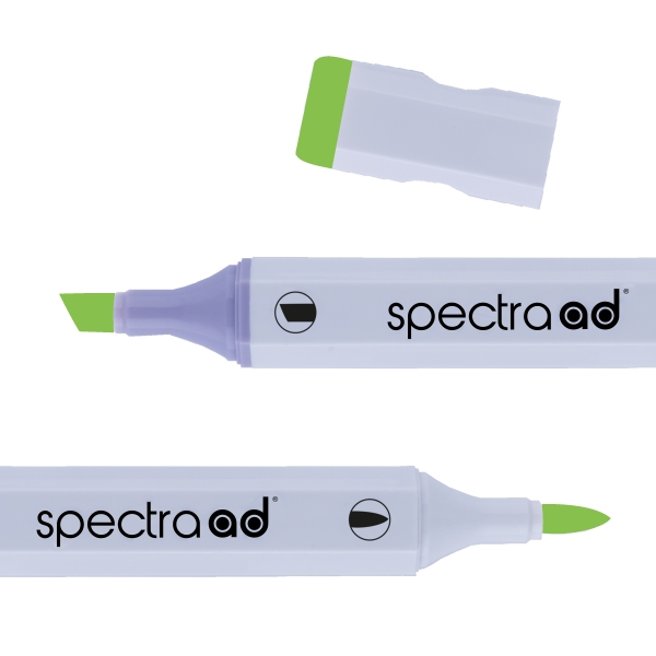 Маркер двосторонній Spectra AD 43 Весняний зелений, 043-SADM