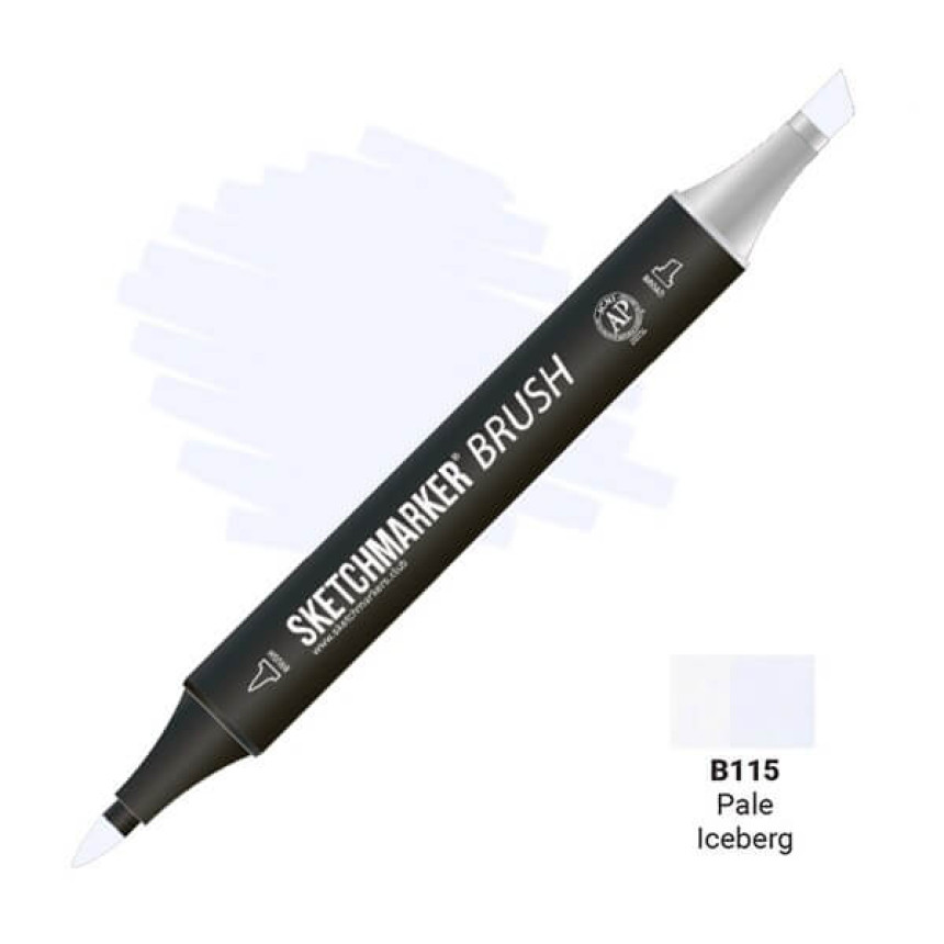 Маркер двосторонній SKETCHMARKER Brush Блідий айсберг, SMB-B115