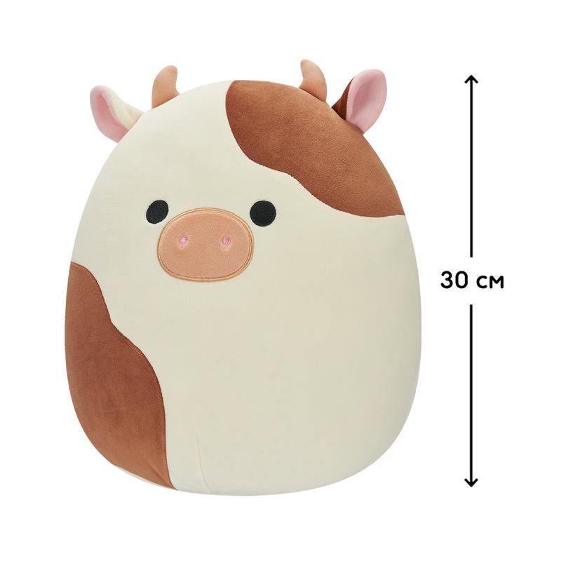 М`яка іграшка SQUISHMALLOWS – КОРІВКА РОННІ, 30 см, SQCR04170 1
