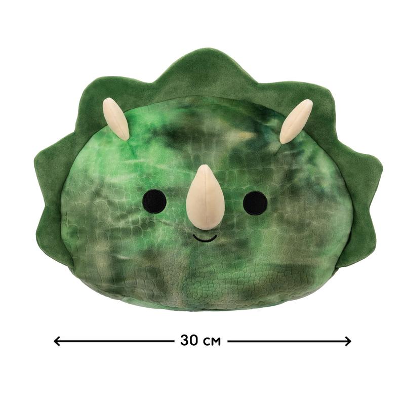 М`яка іграшка SQUISHMALLOWS – ТРИЦЕРАТОПС ТРЕЙ, 30 см, SQCR04197 1