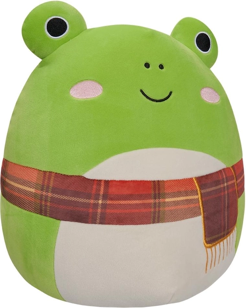 М`яка іграшка SQUISHMALLOWS – ЖАБКА ВЕНДІ У ШАРФІ, 30 см, SQCR04157 2