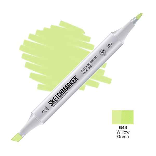 Маркер двосторонній SKETCHMARKER Верба зелена, SM-G44
