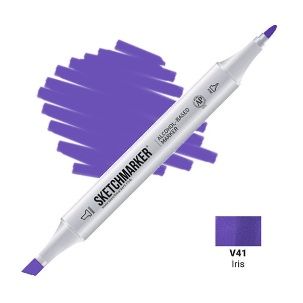 Маркер двосторонній SKETCHMARKER Ірис, SM-V41