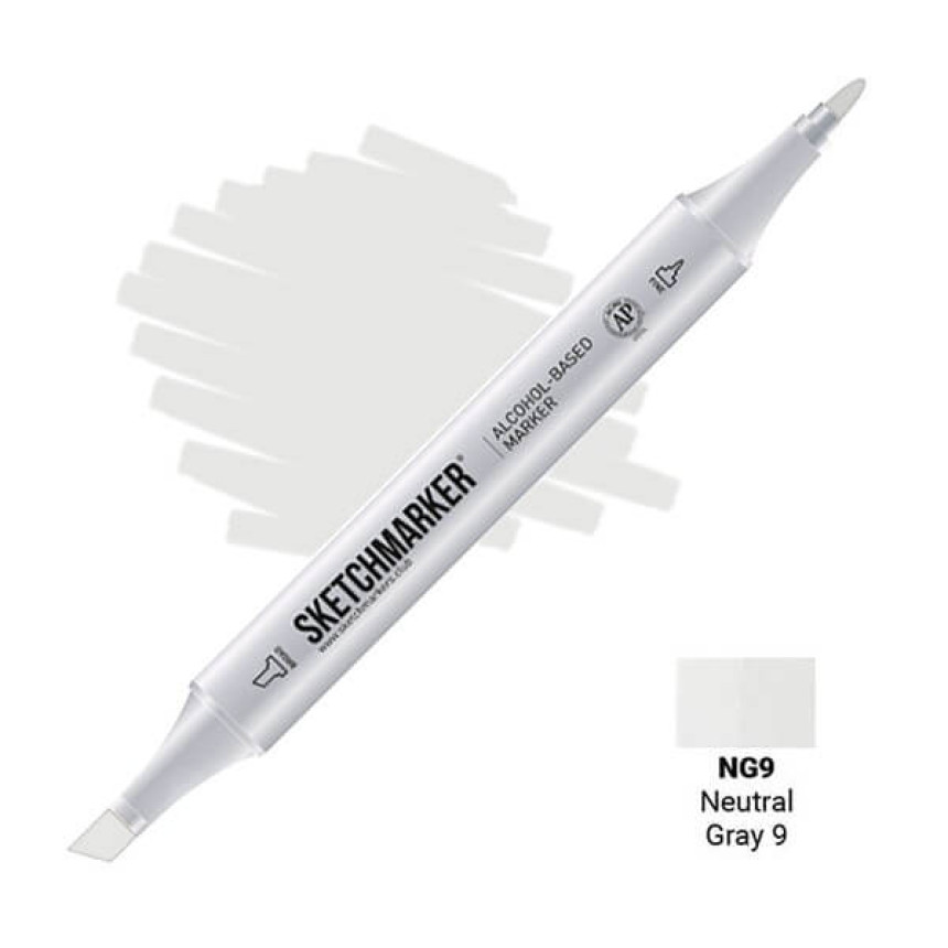 Маркер двосторонній SKETCHMARKER Нейтральний сірий 9, SM-NG9