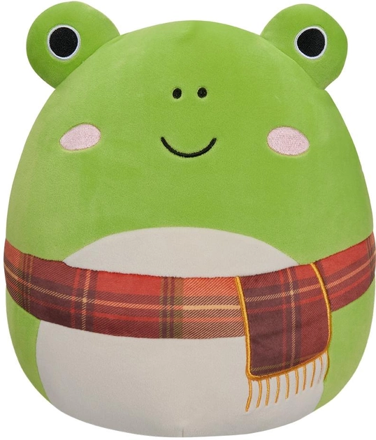 М`яка іграшка SQUISHMALLOWS – ЖАБКА ВЕНДІ У ШАРФІ, 30 см, SQCR04157