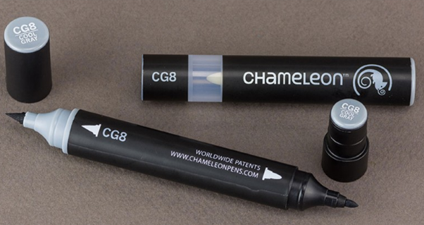 Маркер Chameleon - Cool Grey (холодний сірий), CG8 3
