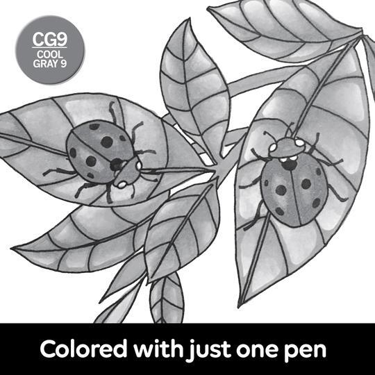 Маркер Chameleon - Cool Grey 9 (холодний сірий), CG9 1