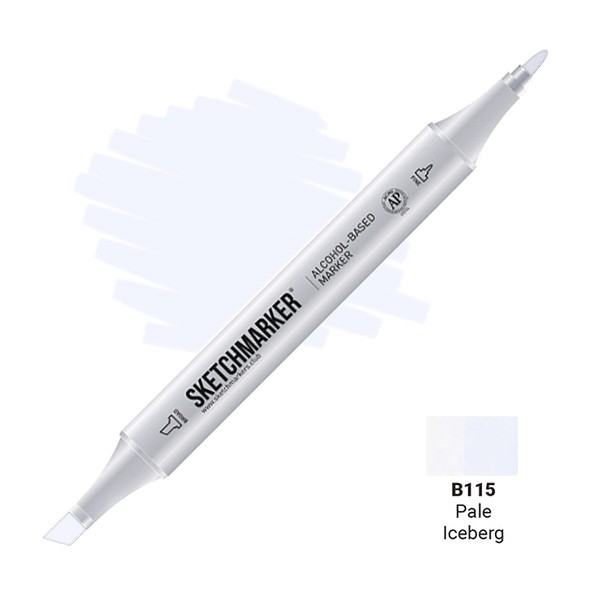 Маркер двосторонній SKETCHMARKER Блідий айсберг, SM-B115