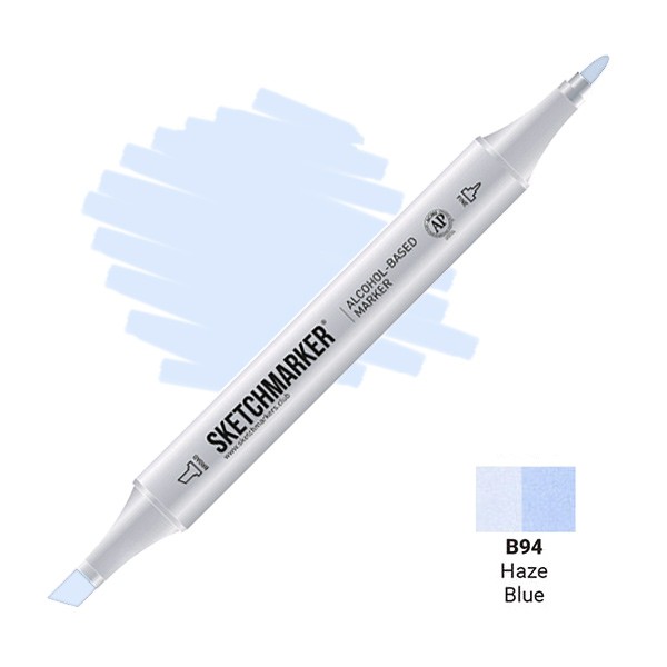 Маркер двосторонній SKETCHMARKER Димчатий блакитний, SM-B94
