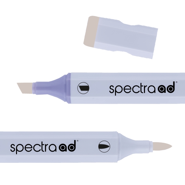 Маркер двосторонній Spectra AD 57 Теплий сірий 50%, 057-SADM