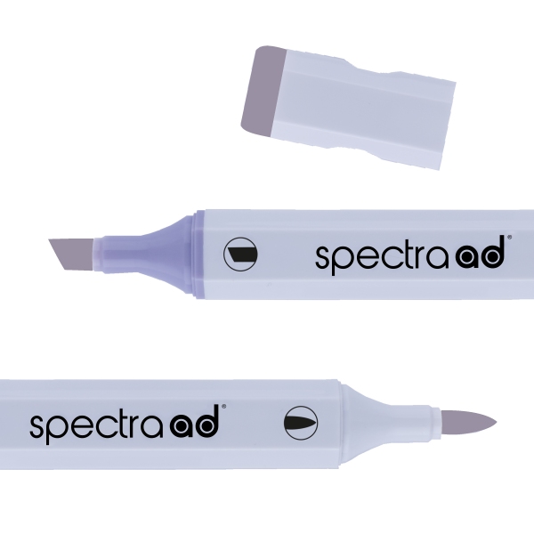 Маркер двухсторонний Spectra AD 59 Теплый серый 70%, 059-SADM