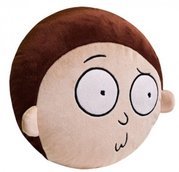Подушка RICK AND MORTY Morty`s face, 33 см, FRMMORPIL22GN002
