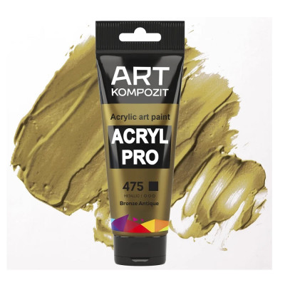Краска акриловая ART Kompozit 475 бронза античная 0,075 л туба