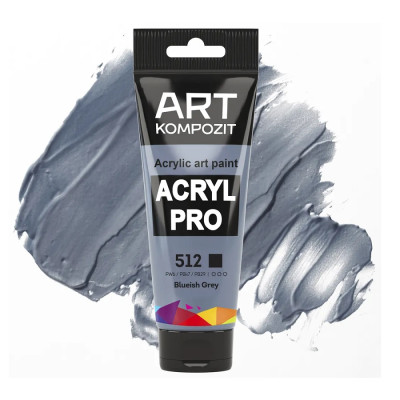 Фарба акрилова ART Kompozit 512 сіро-блакитна 0,075 л туба