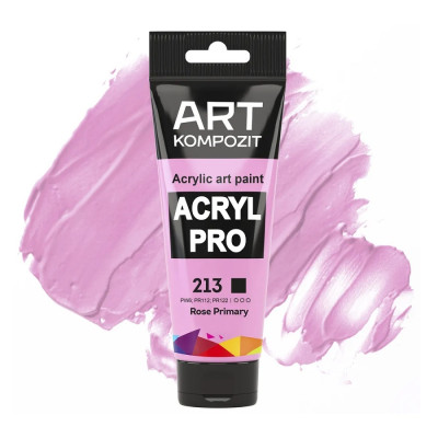 Краска акриловая ART Kompozit 213 розовый основной 0,075 л туба