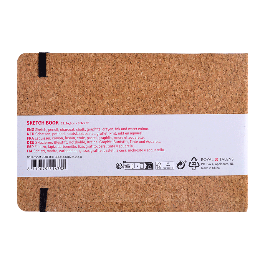 Блокнот для графики Talens Art Creation 140 г/м², 21*14,8 см, 80 л, Cork, Royal Talens 2