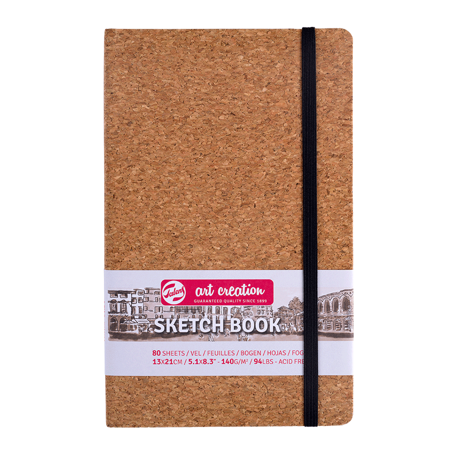 Блокнот для графики Talens Art Creation 140 г/м², 13*21 см, 80 л, Cork, Royal Talens