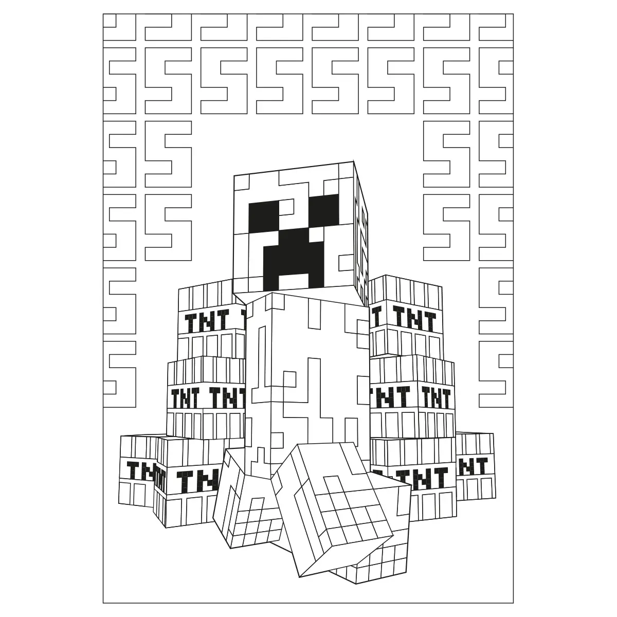 Розмальовка А4 "Minecraft" 12 стор., Yes, 742915 2