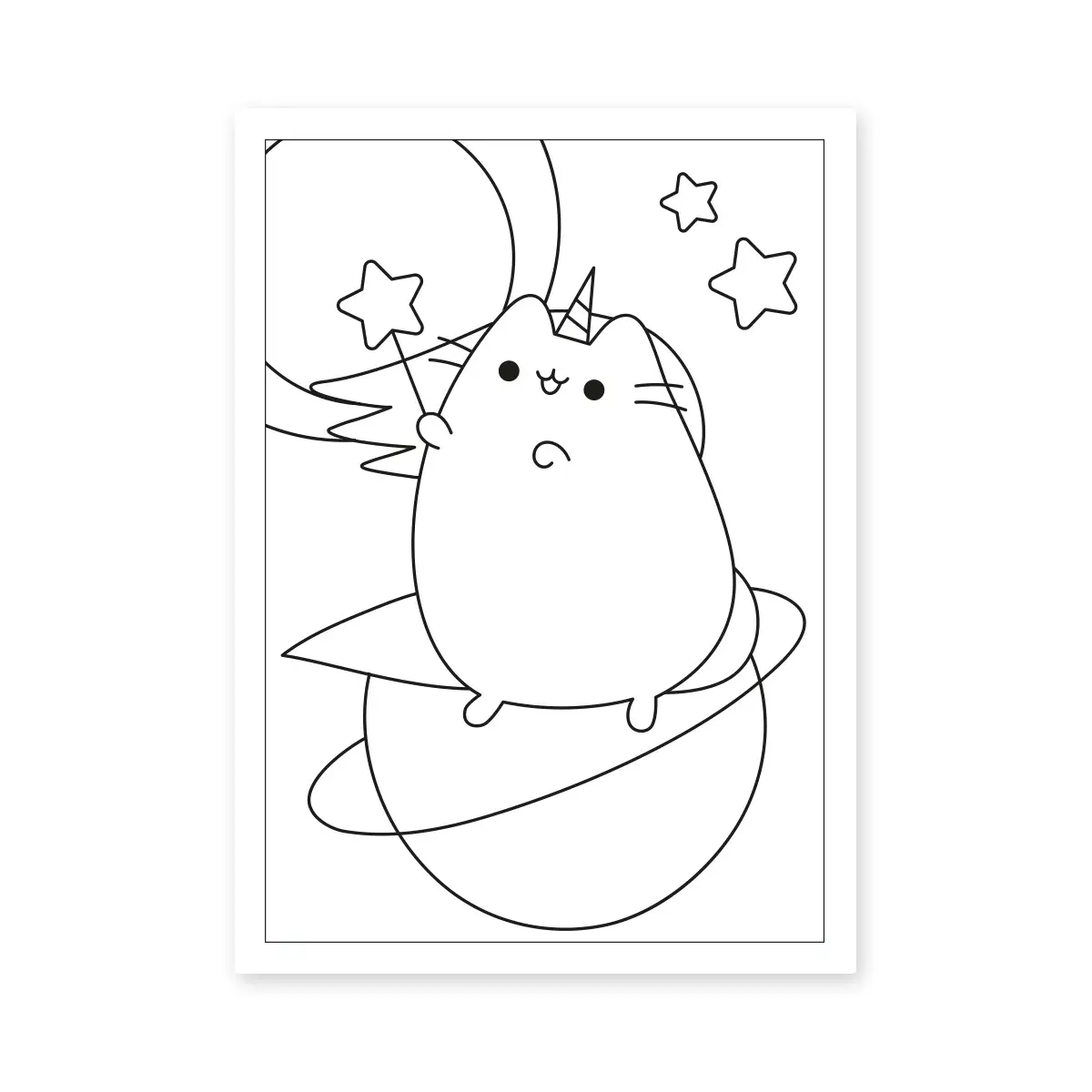 Розмальовка А4 "Pusheen" 12 стор., Yes, 742918 1